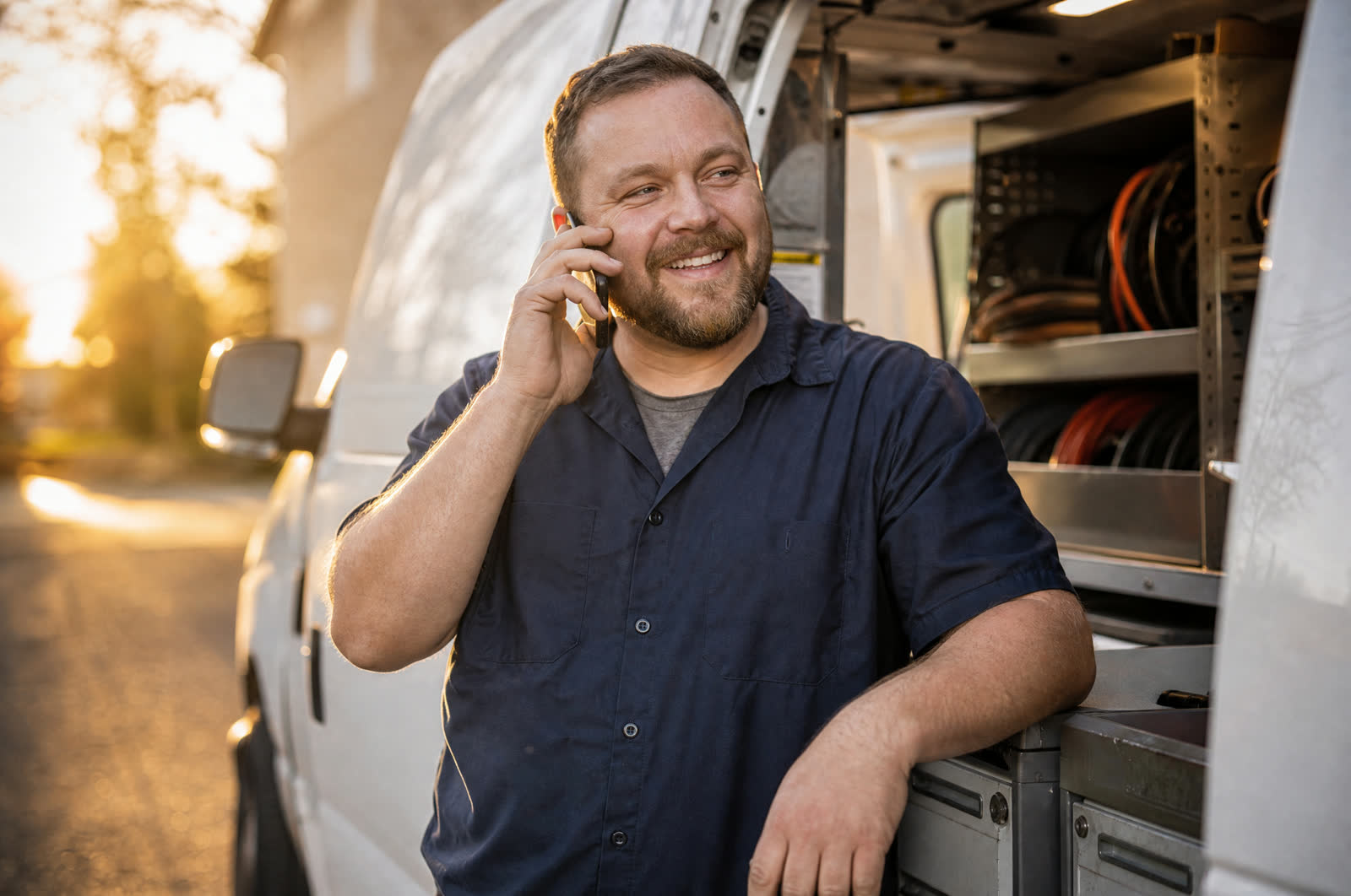 Chef-owner at the pass
